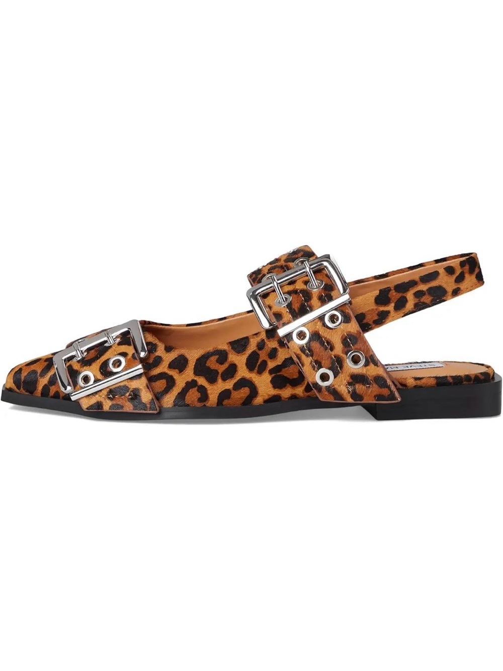 Steve Madden Graya Slingback Flats in Leopard | 9 | NIB - Picture 3 of 16
